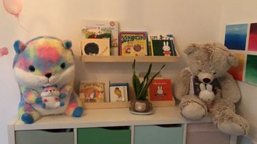 Baby Room shelfs build and install