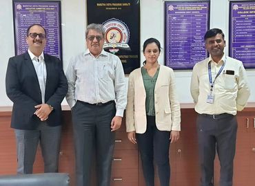 Rajesh Salway & team with the principle of MVP engineering college