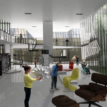 SALA DE EXHBICIÓN, MUSEO DEL DISEÑO. 
