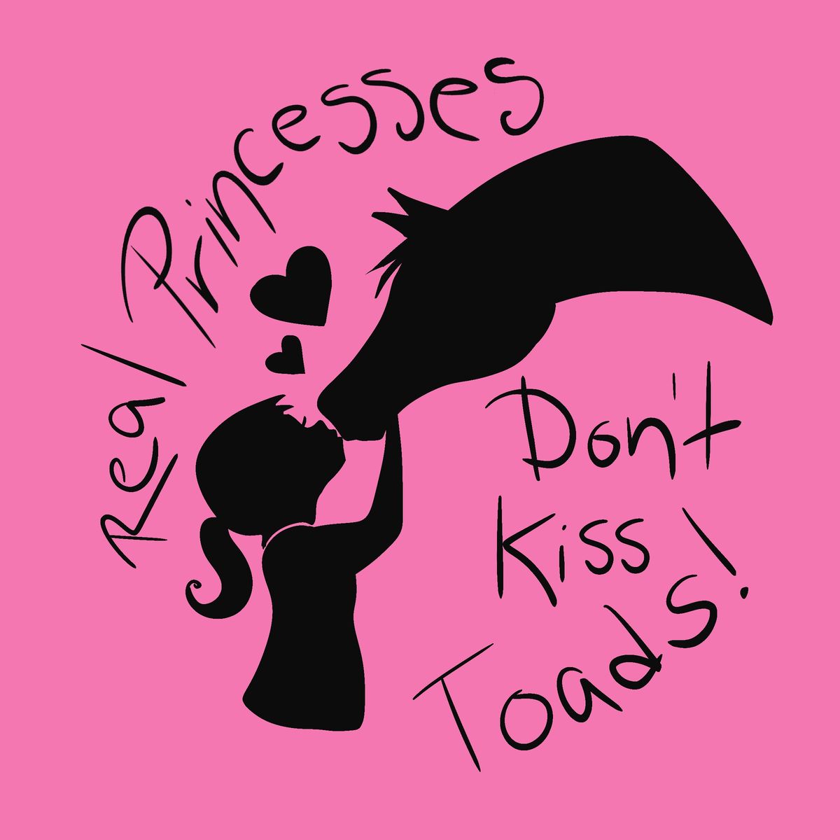 Real Princess Don't Kiss Toads Button