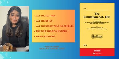 VIDEO LECTURES ON THE LIMITATION ACT, 1963