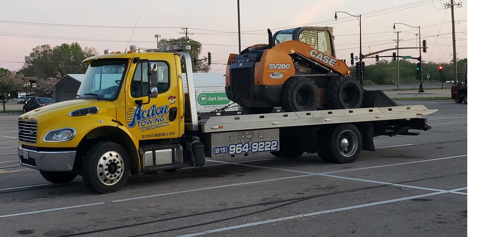 Action Towing logo
