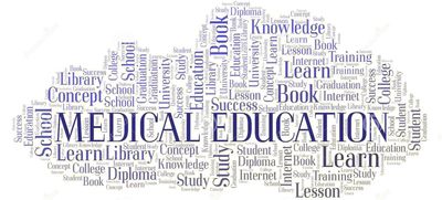 Medical Education Word Cloud