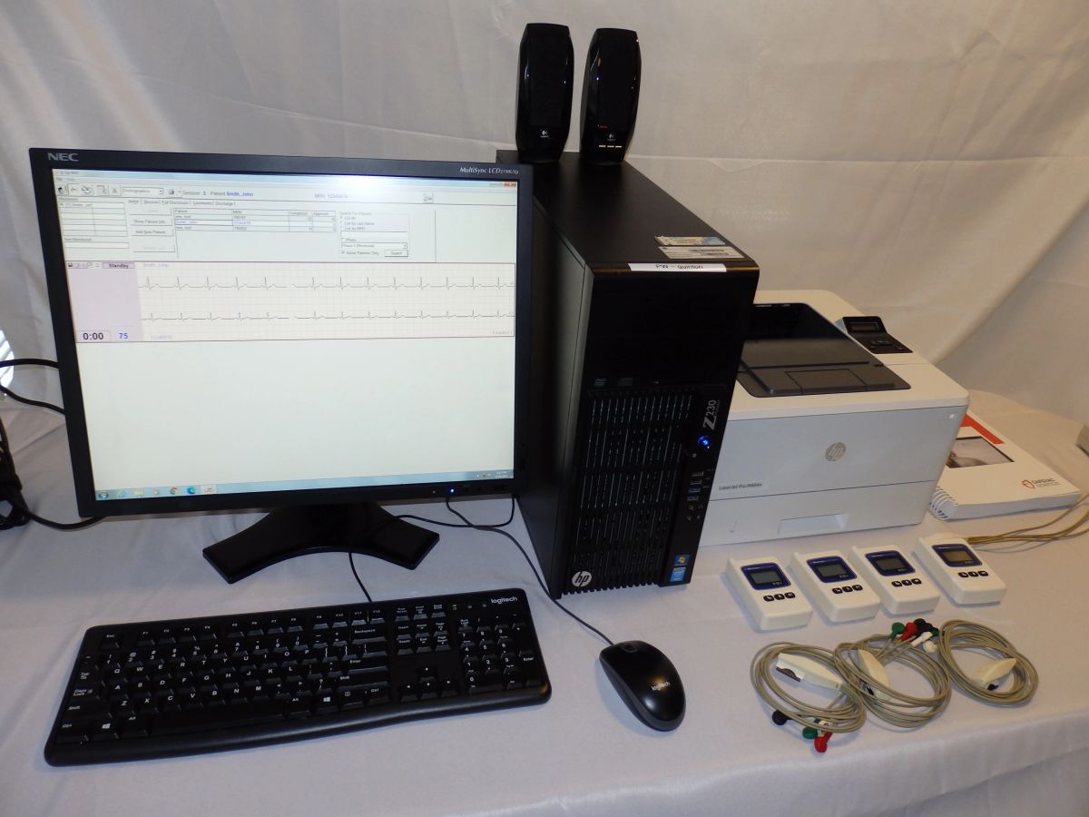Quinton RMS Ver. 4.2 Cardiopulmonary Rehab ECG Telemetry System ...
