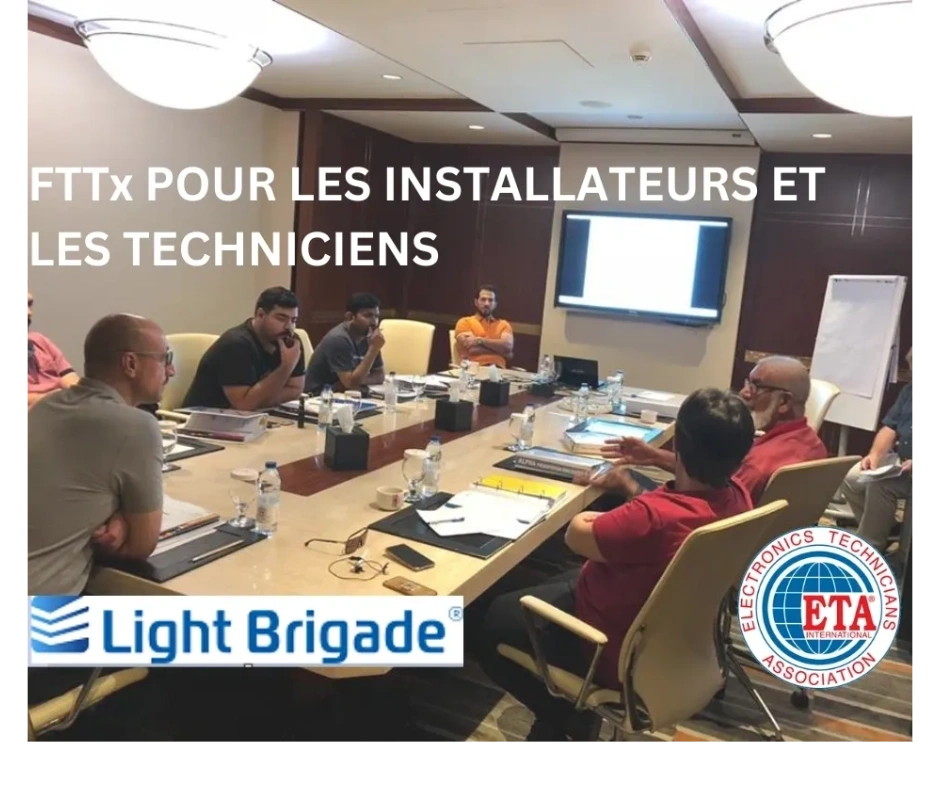 FORMATION CERTIFIÉE EN FIBRE OPTIQUE 