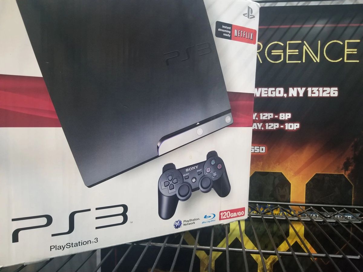 PS3 Slim 120gb *Complete with box*