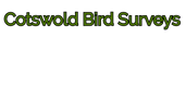 Cotswold Bird Surveys