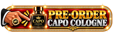 Pre-order Capo Cologne advertised with a flashy design.