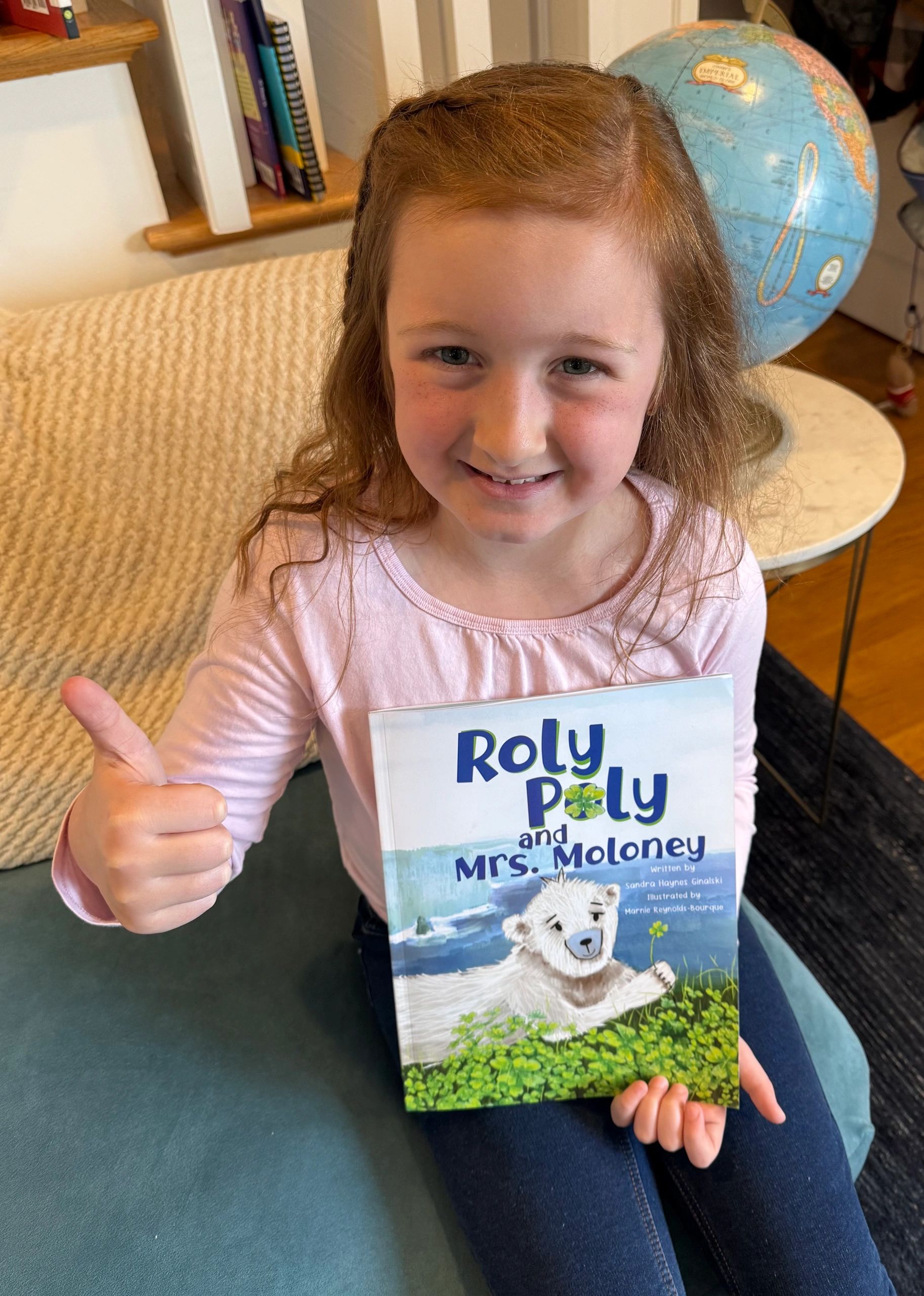 My beautiful second cousin was in the middle of planning her trip to Ireland, when THIS arrived!  