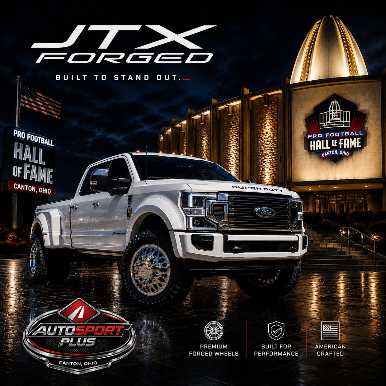 JTX Forged custom wheels for sale in Warren Ohio.
