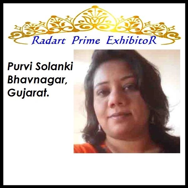 Artist Purvi Solanki (Radart Prime Exhibitor)