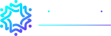 Logo of HivedMusic with a colorful star-like design.