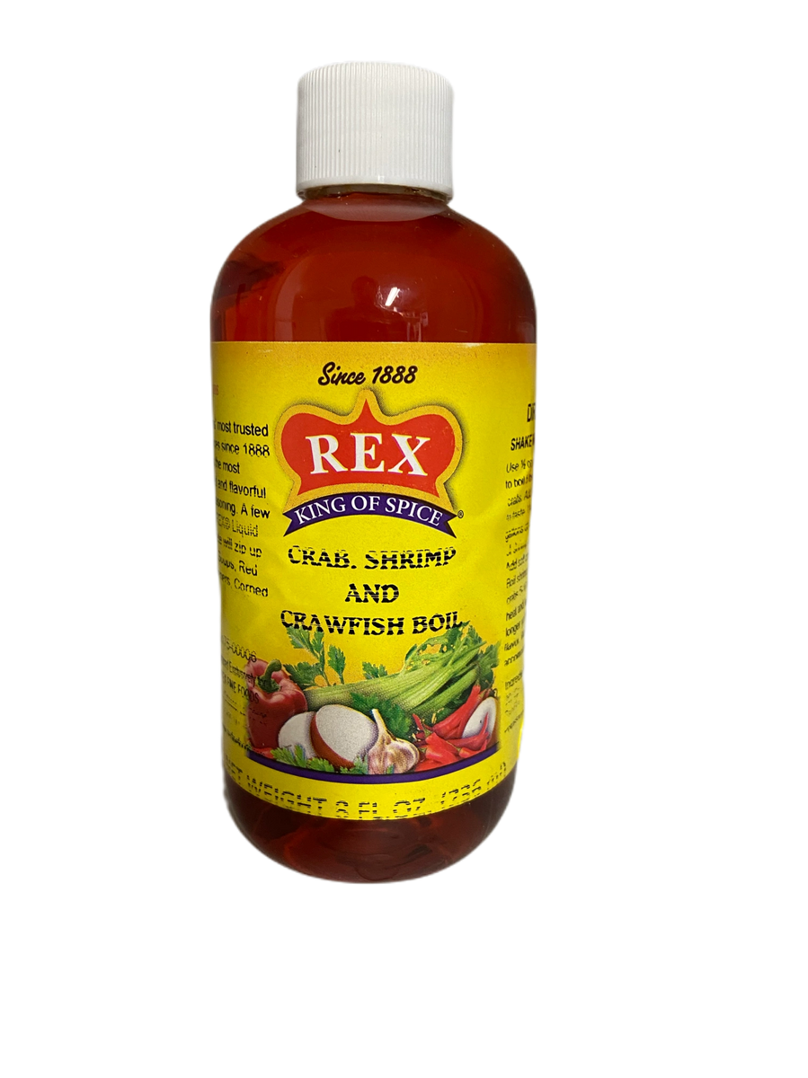 Rex Crab Boil Liquid 8oz