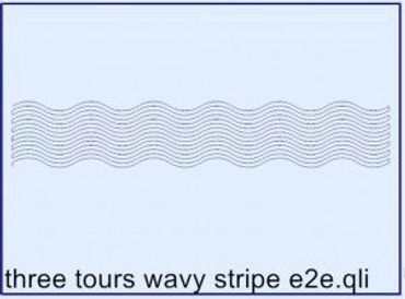 3 Tours Wavy Stripe