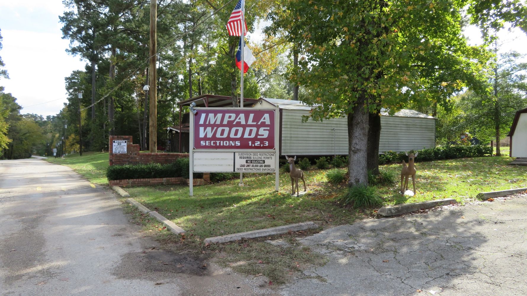 Impala Woods Property Assocation, Subdivision