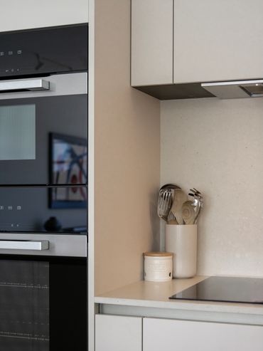 Miami FL interior design by Interiors by Eva Franco custom Italian kitchen Veneta Cucine 