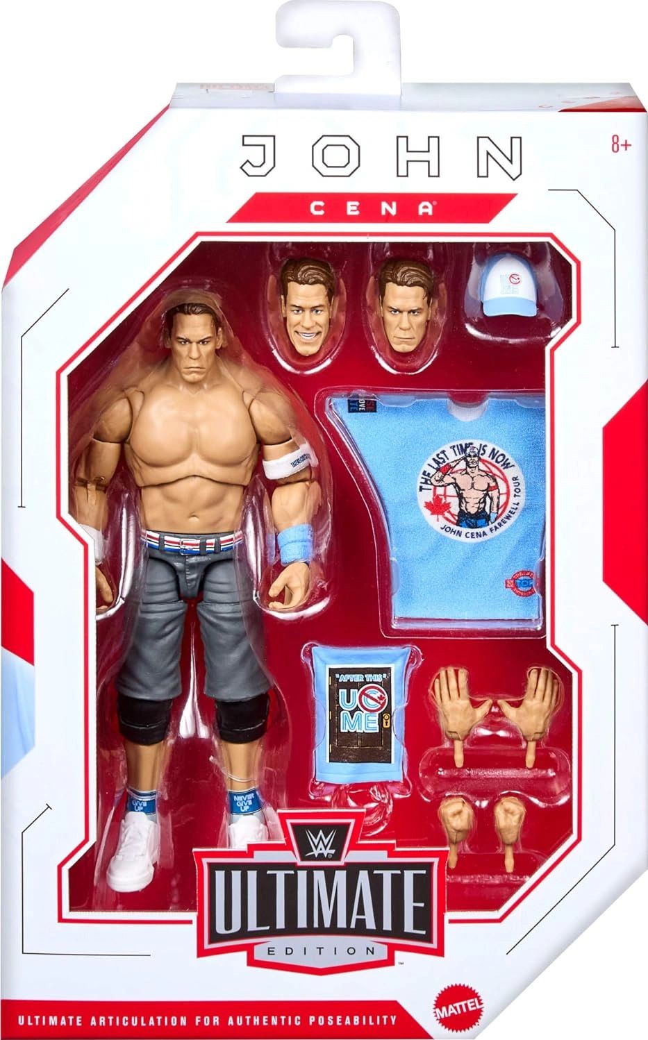 John Cena WWE Ultimate Edition action figure.