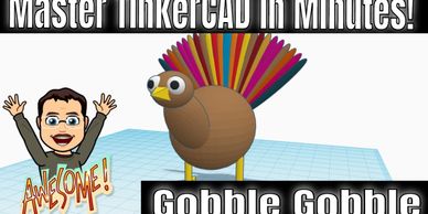 Tinkercad turkey