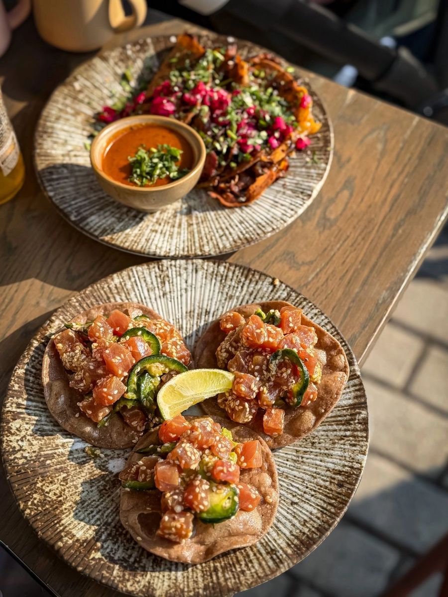 Mexican dish at Elote