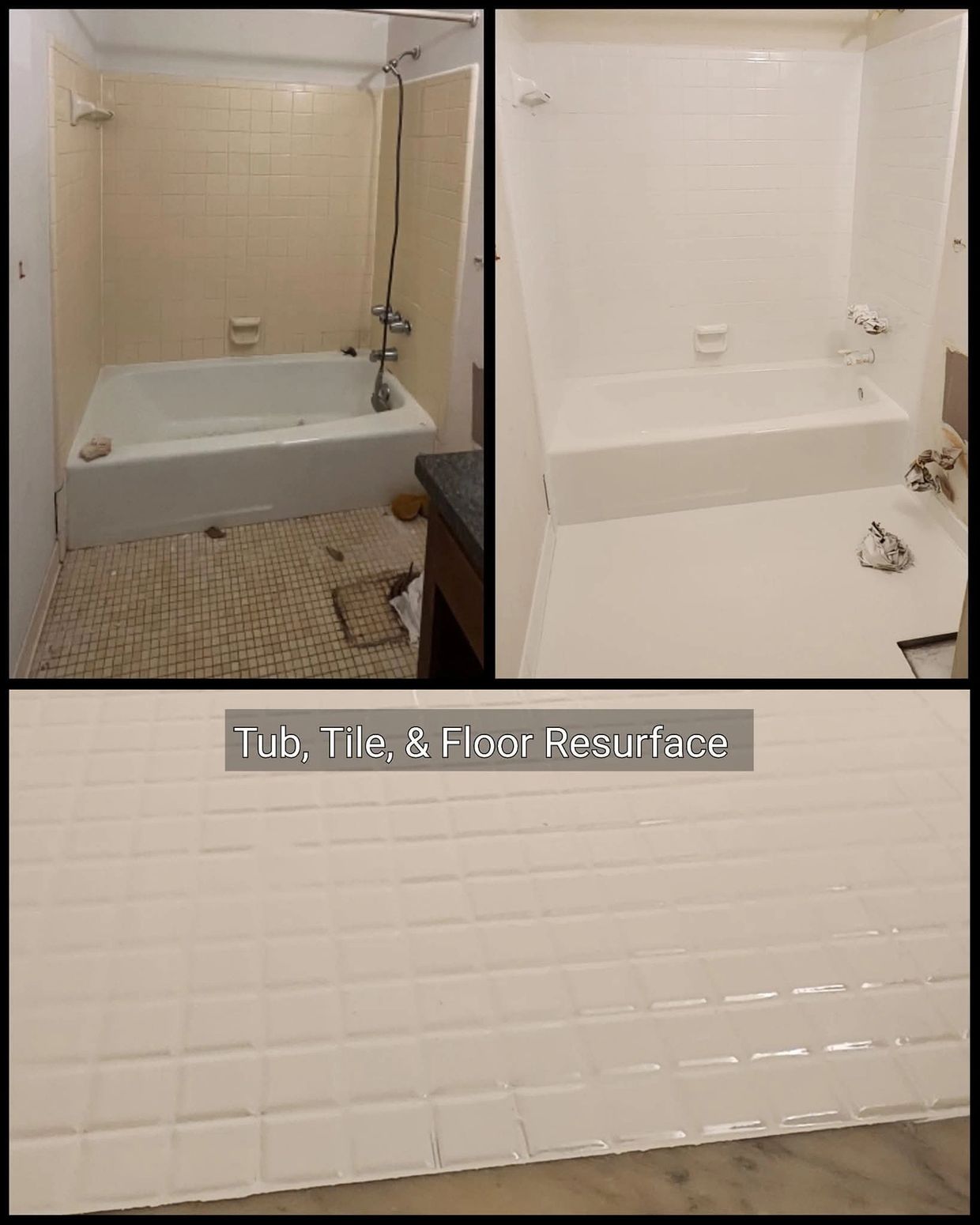 Tub and tile reglazing in Goochland Virginia 
