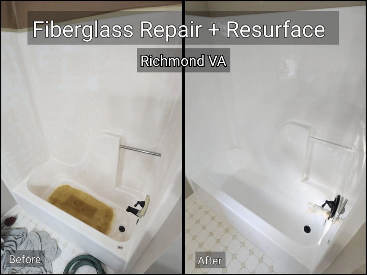 Bathtub reglazing colonial heights va