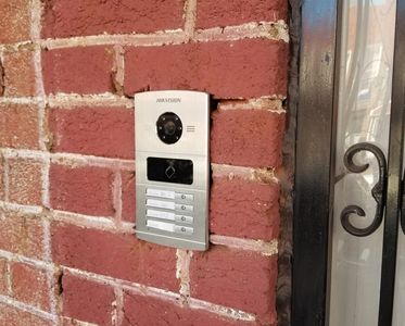 Hikvision 4 unit Intercom system 