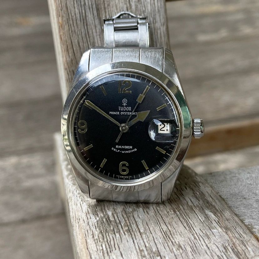 Rare/Sharp case) Tudor Oyster Vintage RANGER Small Rose Ref.7996