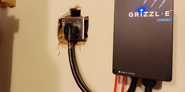 EV charger car installed by easy fix on repair