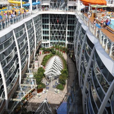 An inside image of the cruise.