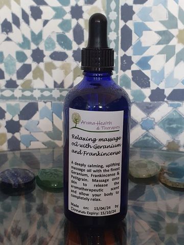 Relaxing Massage Oil