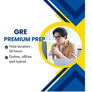 GRE PremiumPrep (Total duration: 24 hours)