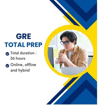 GRE Total Prep (total duration: 36 hours)
