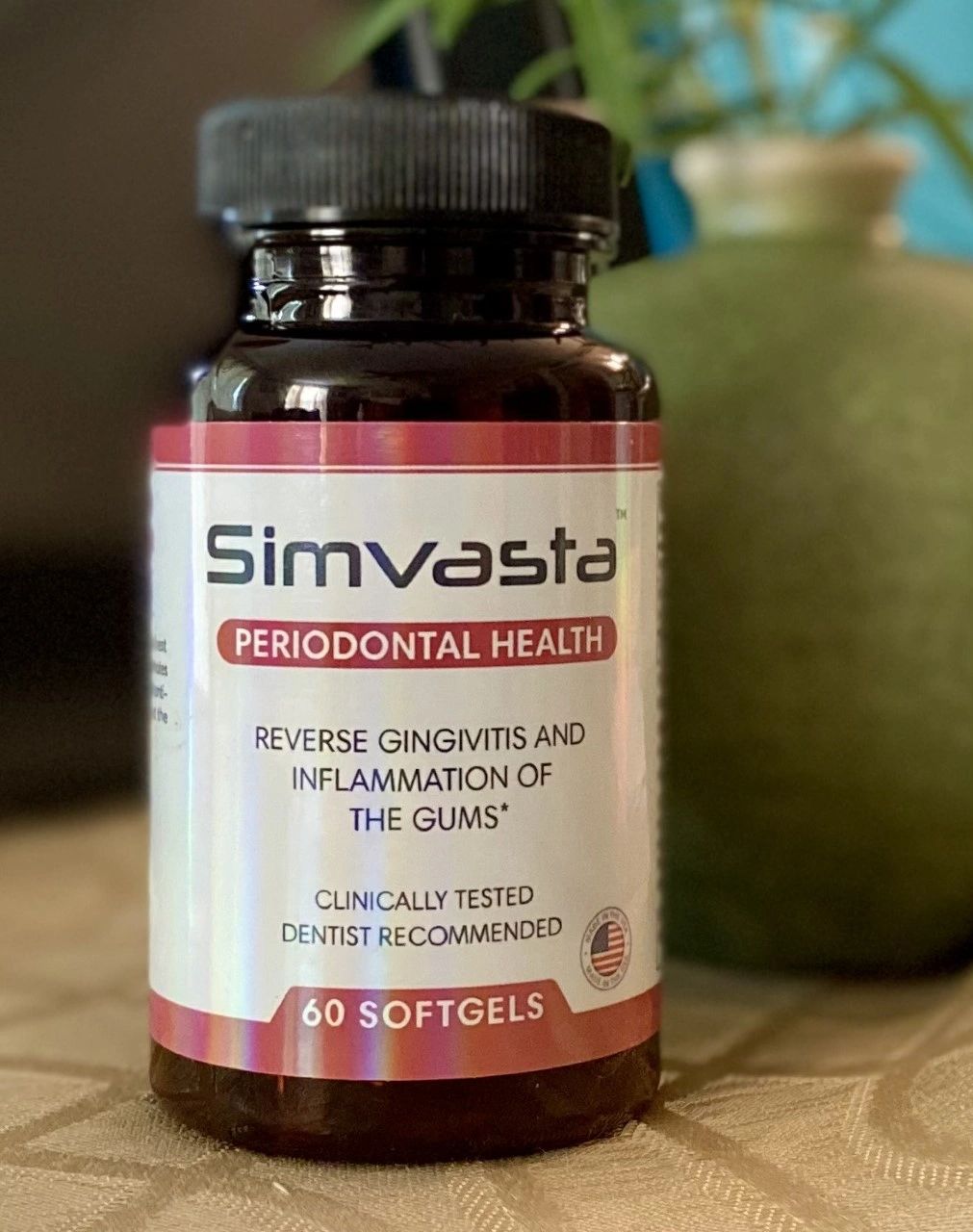 Simvasta for Periodontal Health-bottle