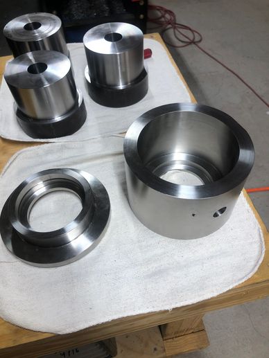 Large Ball Valve Assembly Body - 304 Stainless Steel