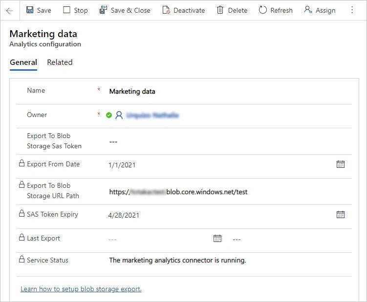 Dynamics 365 Marketing backup exceptions