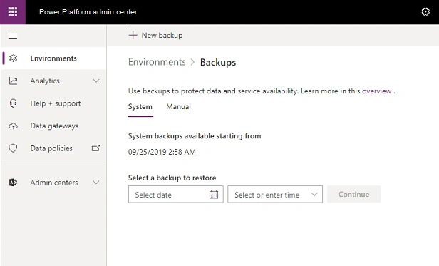 Taking a Backup before delployment to another environment Taking a Backup before delployment to another environment