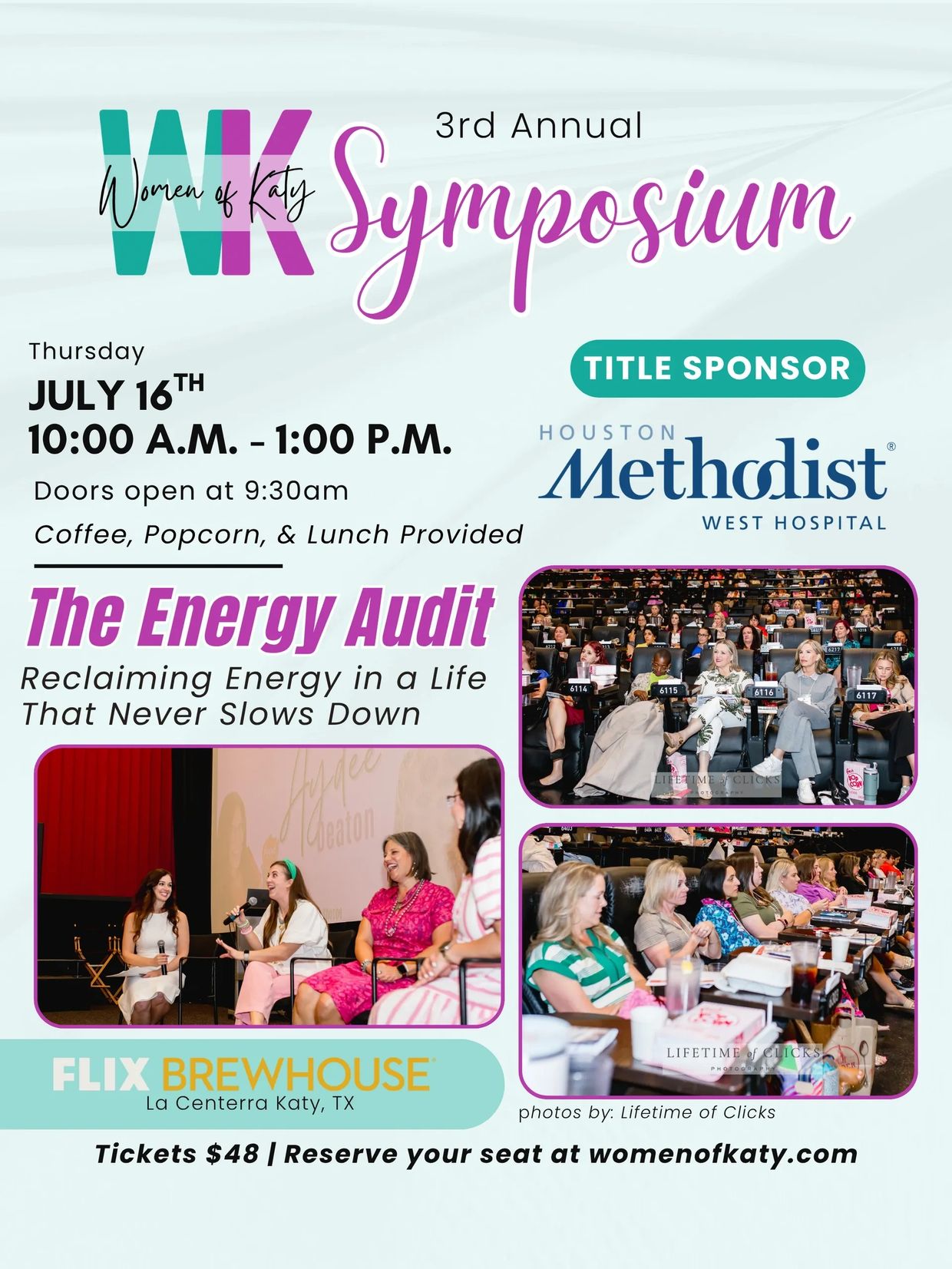 WOmen of Katy Symposium Event is July 16th 2026 - The Energy Audit 