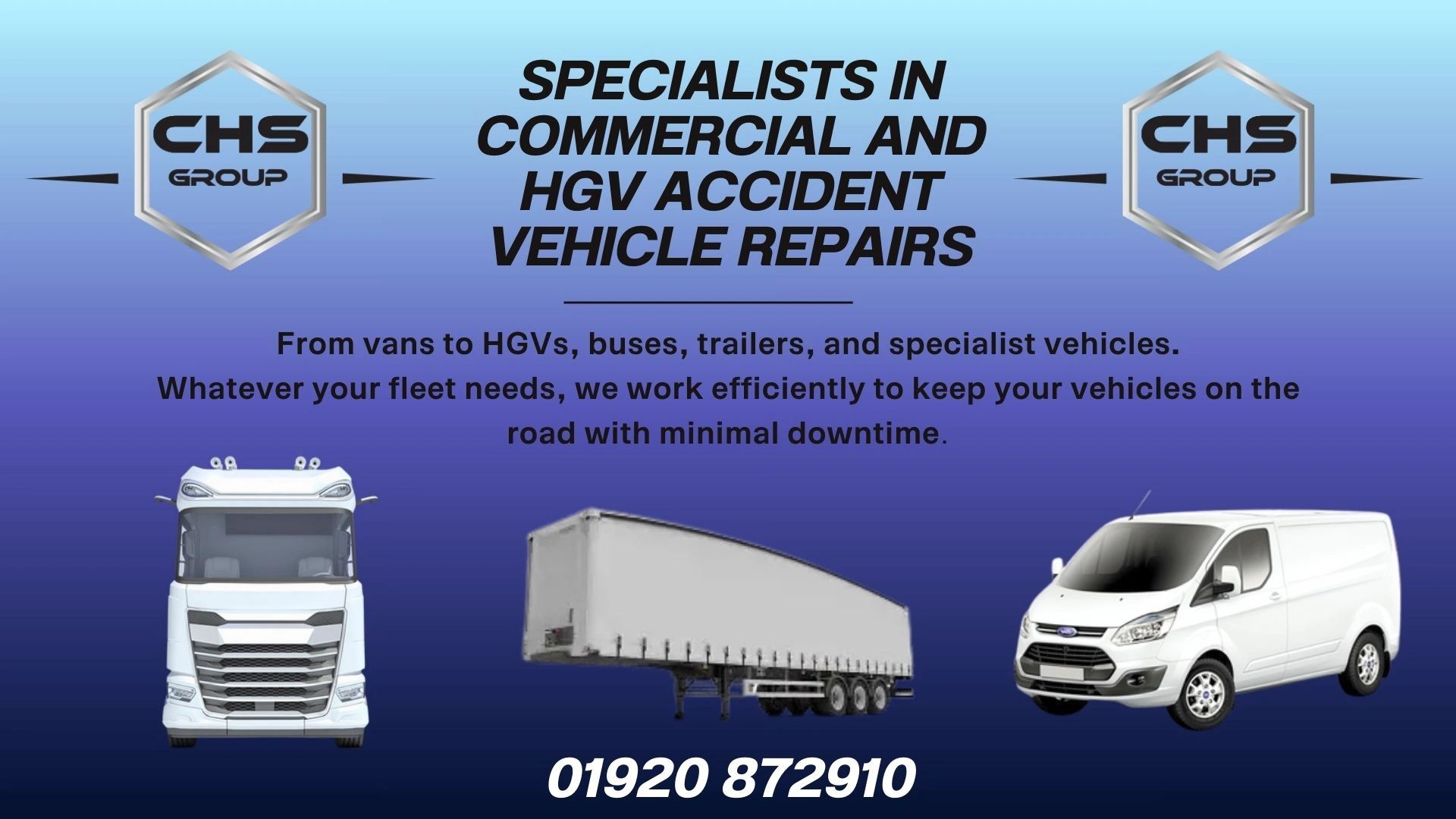 CHS Group: Leading Bodyshop for Commercial & HGV Vehicles