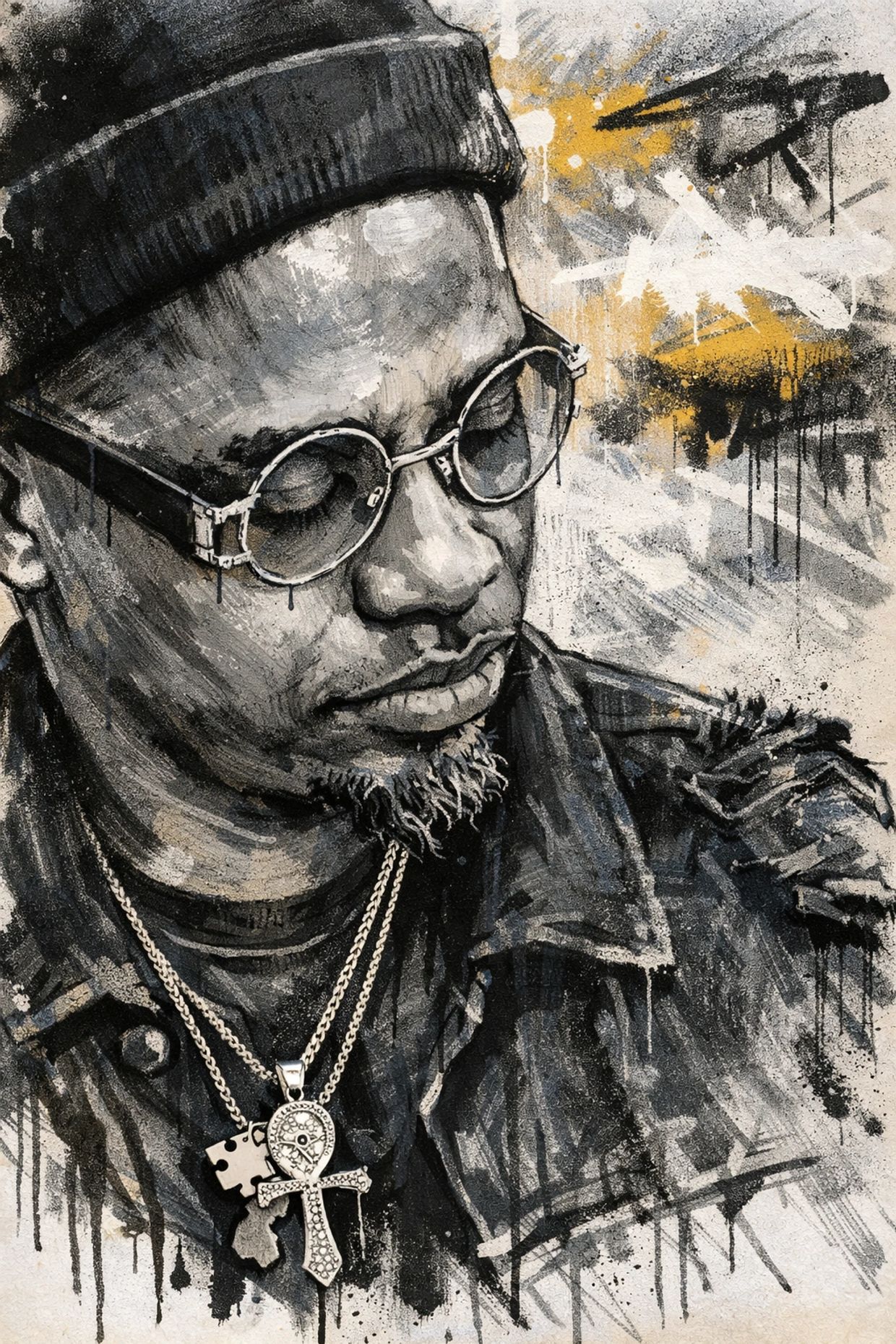 BLACKSTONE - ARTWORK BY KENDESI MOHAMMED - Kendesimohammed.com

#kendesi #music #talentshowcase 