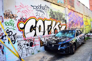 GRAFFITI ALLEY IN BALTIMORE, MARYLAND. MEDIA COVERAGE BY KENDESIMOHAMMED.COM #kendesimedia 