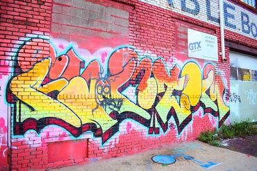 GRAFFITI ALLEY IN BALTIMORE, MARYLAND. MEDIA COVERAGE BY KENDESIMOHAMMED.COM #kendesimedia 