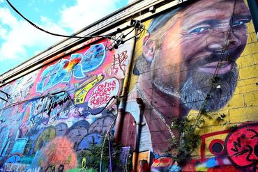 GRAFFITI ALLEY IN BALTIMORE, MARYLAND. MEDIA COVERAGE BY KENDESIMOHAMMED.COM #kendesimedia 