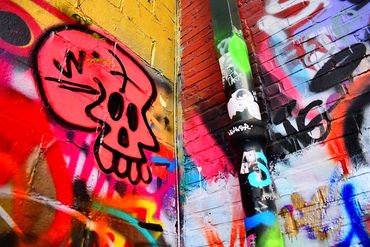 GRAFFITI ALLEY IN BALTIMORE, MARYLAND. MEDIA COVERAGE BY KENDESIMOHAMMED.COM #kendesimedia 