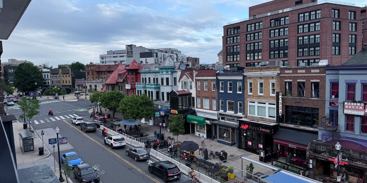 Adams Morgan is home to a unique mix of shops, restaurants, and bars. | Kendesimohammed.com 