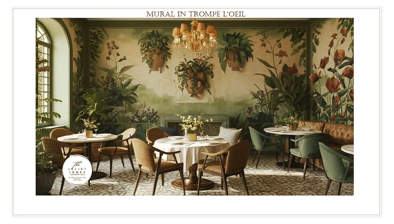 mural, muralist, trompe l'oeil, faux finishers near me, murals of Atlanta