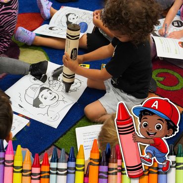 We are on a coloring adventure!