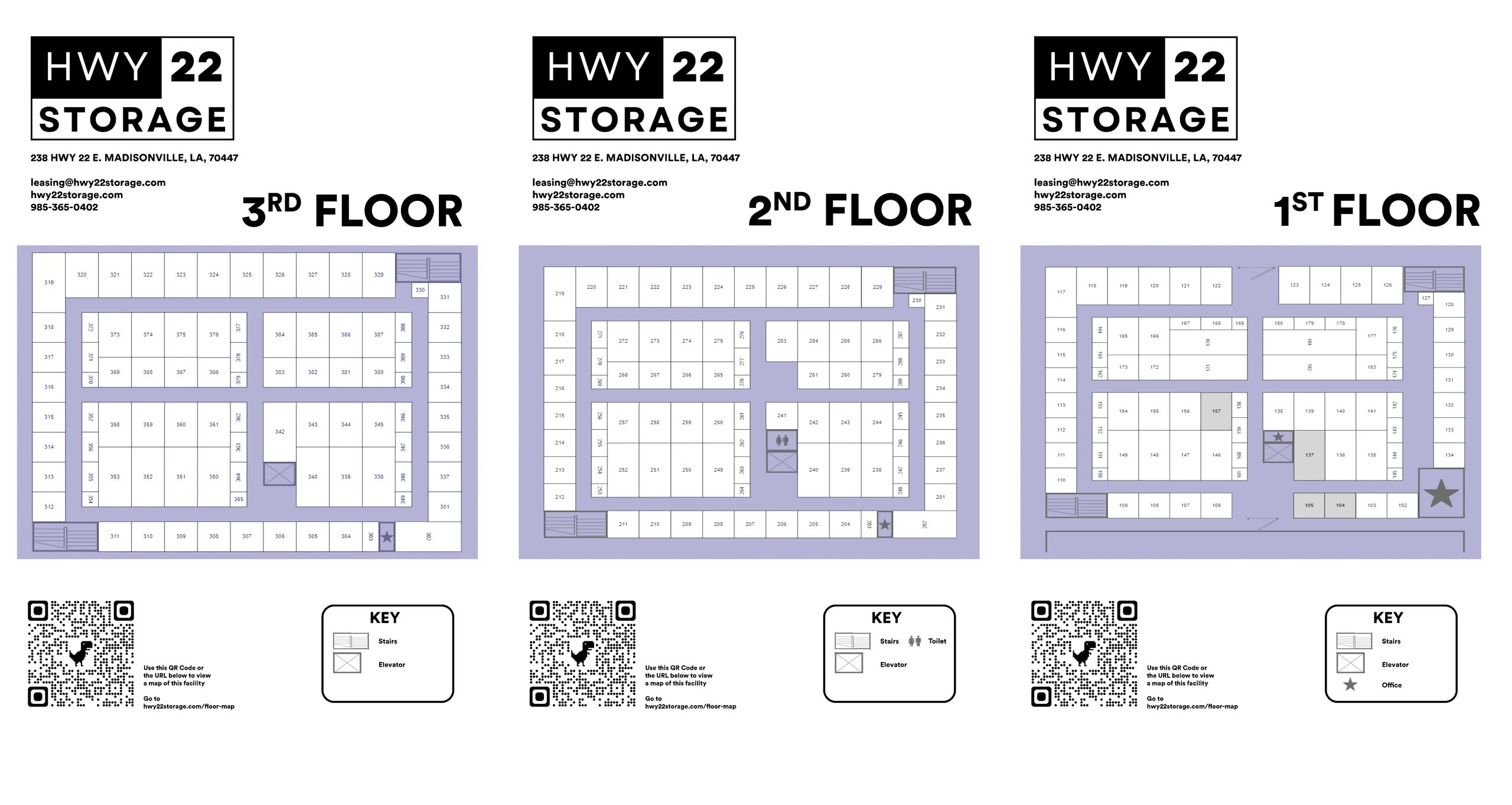 HWY 22 Storage Floor Plan