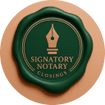 Signatory
Notary
Closings