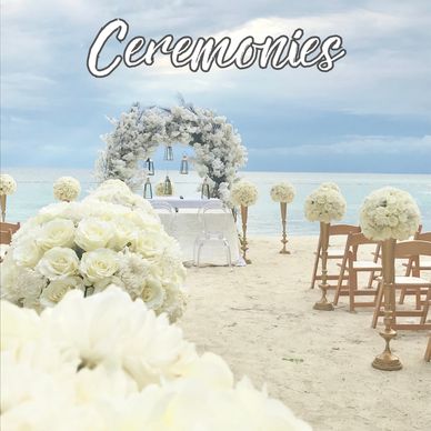 Wedding ceremonies on the beach in NW Florida