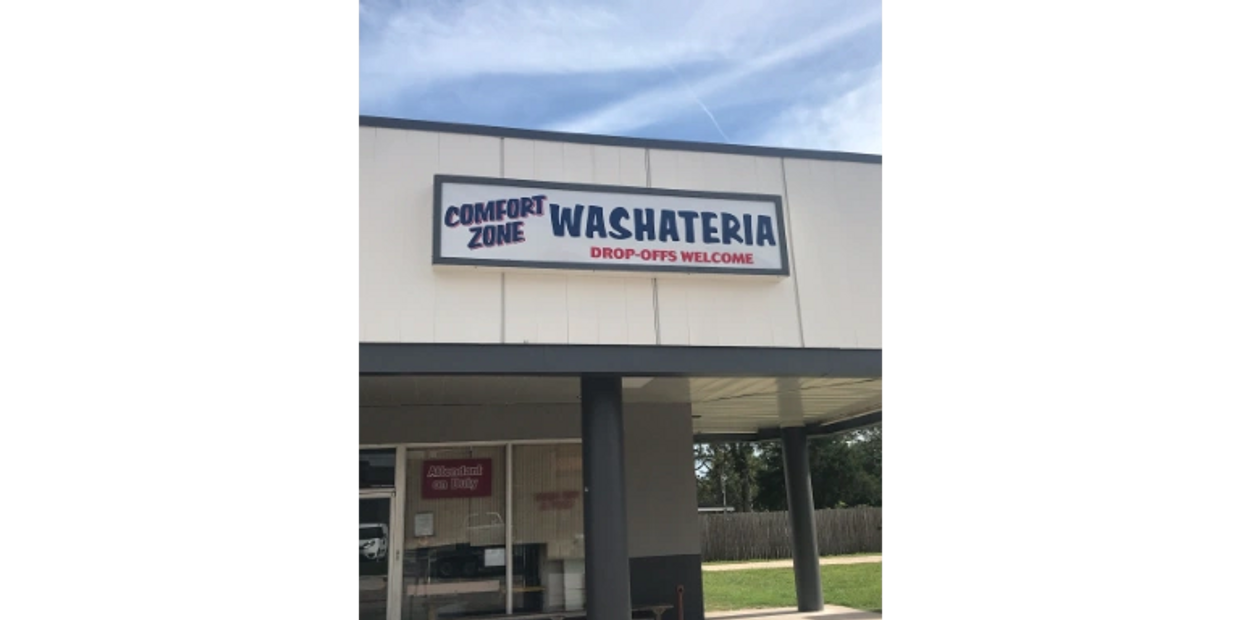 Washateria Sign